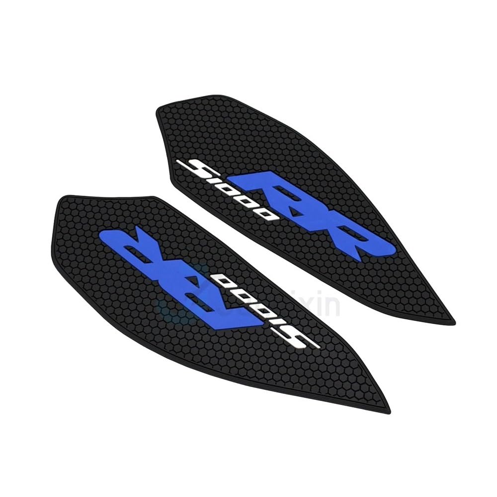 Rg1xte Blue Fuel Tank Pad For S1000rr 2019 2020 2021 2022 S1000 Rr Motorcycle Protector Anti Slip Tank Pad Side Traction Sticker
