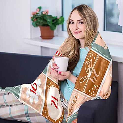 Couverture de Noël plaid chaud pour camping et pique-nique - 8