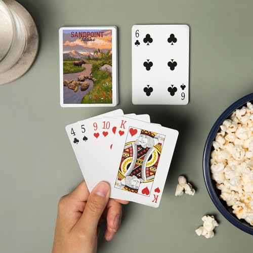Lantern Press Baraja de Poker con 52 Cartas miniatura 2