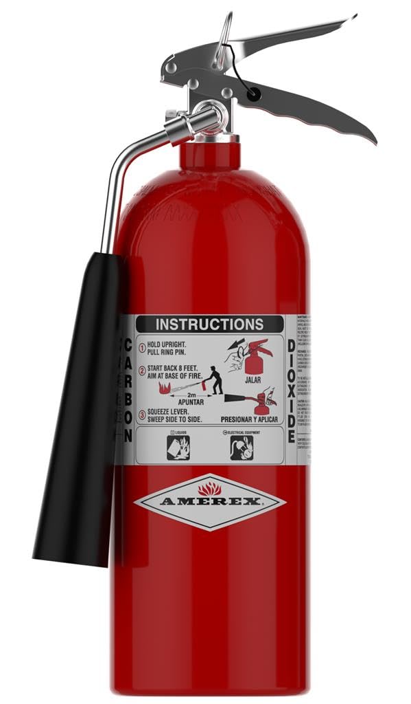 322 CO2 Class B C Fire Extinguisher, 5 lb.