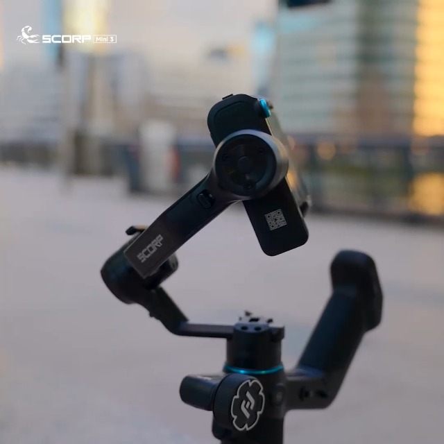 Stabilisateur FeiyuTech SCORP 2 Pour Appareils Photo - Cardan 3 Axes Avec Suivi IA, Charge Utile 5.5 Lbs | Compatible Canon, Sony, Nikon Et Plus