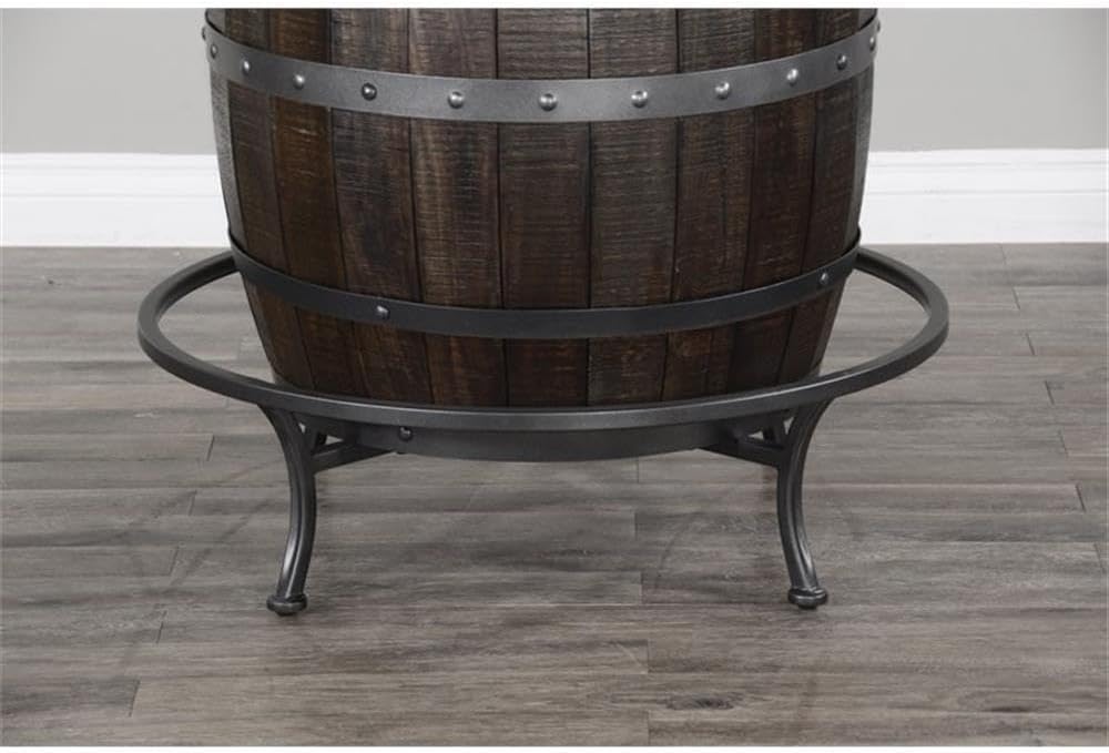Sunny Designs 54" Round Wood Pub Table (Tobacco Leaf)
