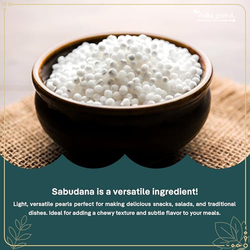 Image of Radha Govind Organic Sabudana | Sago | Tapioca 500 Gram