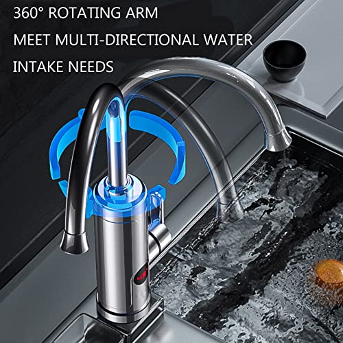 Robinet d'eau chaude instantanée contre l'attente de l'eau chaude dans la cuisine - 3