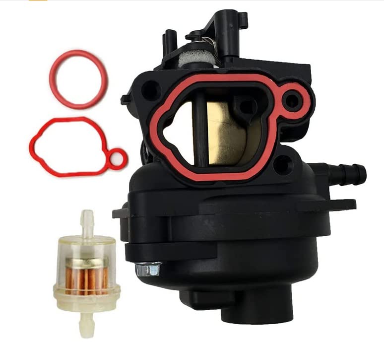 ZENONZNew Carburetor Assembly Compatible with 163cc Toro 22" Recycler w/SmartStow Mower Model# 20339 with Fuel Filter