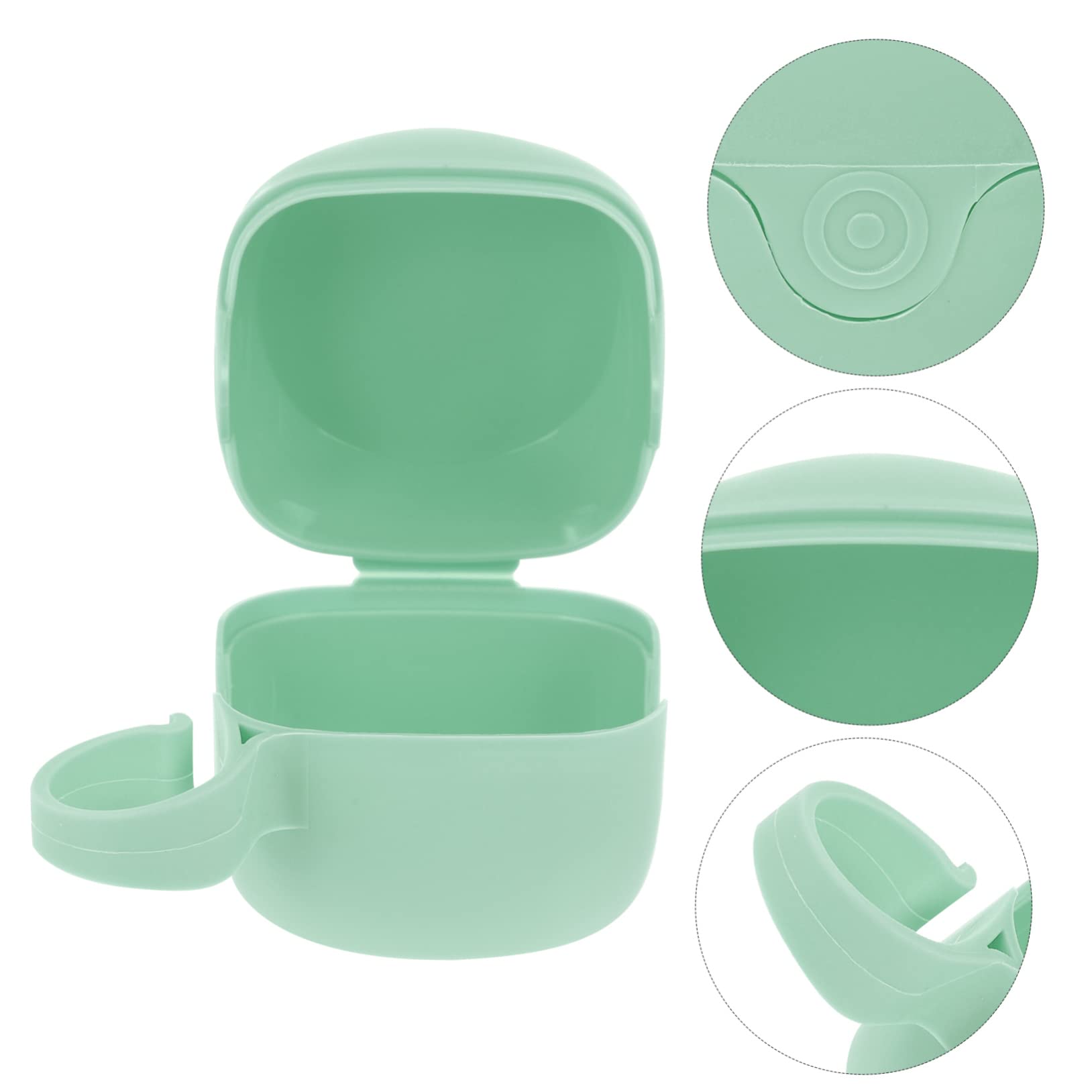 IWOWHERO Pacifier Storage Container Pacifier Holder Box 5pcs Set Newborn Holder for Diaper Bag Portable