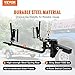 VEVOR Sway Control Weight Distribution Hitch, 1,500 lbs Capacity, Trailer Hitch Kit with 2-Inch Solid Steel Shank, 2-5/16 Inch Alloy Steel Ball, Powder-Coated Load Leveling, Black