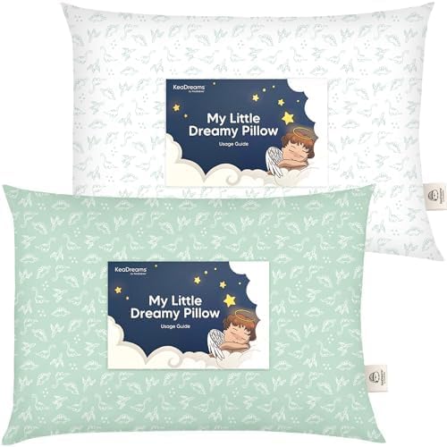 Little Sleepy Head Toddler Pillow, Organic Cotton, Down