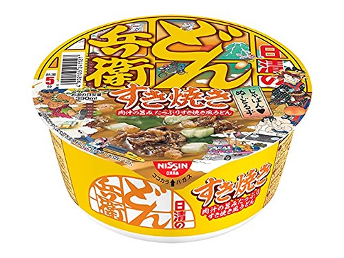 日清のどん兵衛 すき焼き 肉汁の旨みたっぷりすき焼き風うどん 99g×12個 日清のどん兵衛 すき焼き 肉汁の旨みたっぷりすき焼き風うどん 99g×12個
