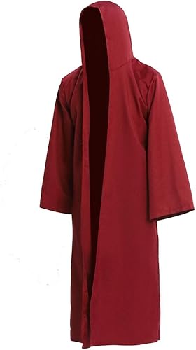 Miniatura 5 de EONPOW Wizard Tunic Hooded Robe Halloween Cloak Cosplay Costumes