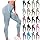 Donna Leggings a Compressione 3D per Anti Massa Grassa Sportivi Push Up Leggins Anticellulite Fitness Pantaloni Eleganti Completo Palestra Dimagranti Vita Alta Elasticizzati Yoga Dimagrire Pants