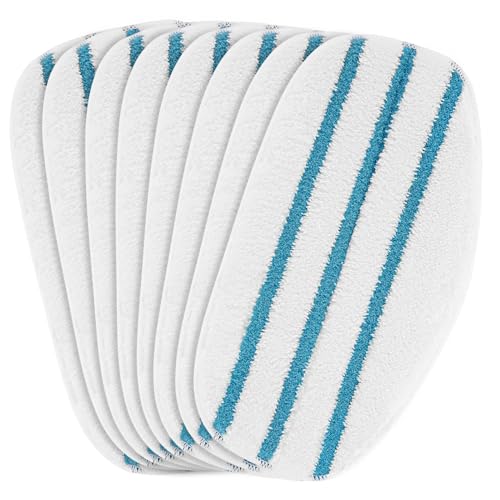 LINNIW 8 Pack Replacement Steam Mop Pads Compatible for PurSteam