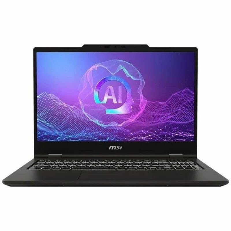 Image of msi Venture Pro A15 AI+ 15.6 inch Touchscreen Copilot+ PC Laptop - AMD Ryzen AI 7 350 - Nvidia GeForce RTX 5050-16GB RAM - 1TB SSD (A3HWETG-083US)
