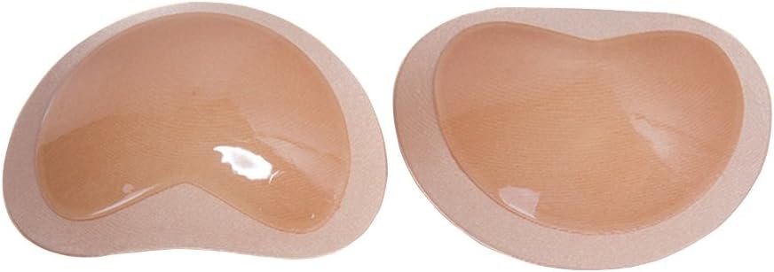 DGXINJUN Silicone Self-Adhesive Bra Pads Inserts Gel Breast Enhancer Shaper 1 pair