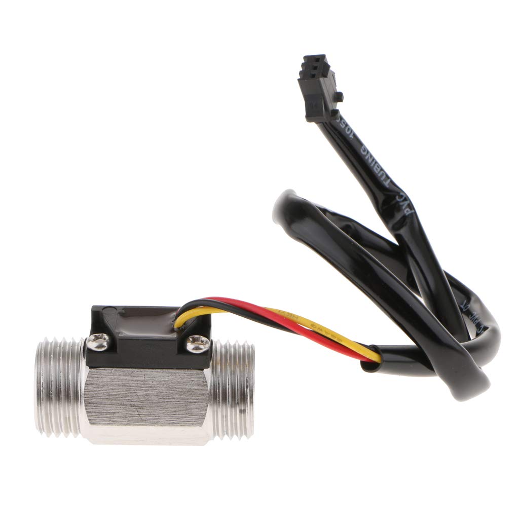 SAZ DEKOR Water Flow Sensor Fluid Flowmeter Switch Flow Measurement Stainless Steel-image-24