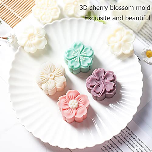 Powerful Mooncake Mold 50g-4Pcs White Press Flower by BenRan - Used condition - Image 6