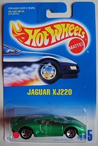 Hot Wheels Green Jaguar XJ220 #445