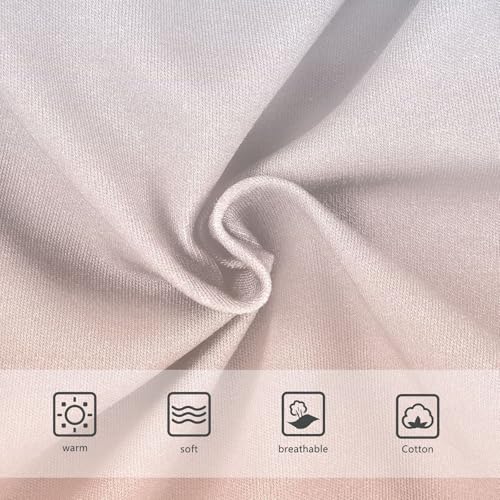 Joisal Elegant Blue Light Salmon Gradient Toddler Underwear Floral 2t Cotton Little Girl Panties Funny Briefs Undies Kids3