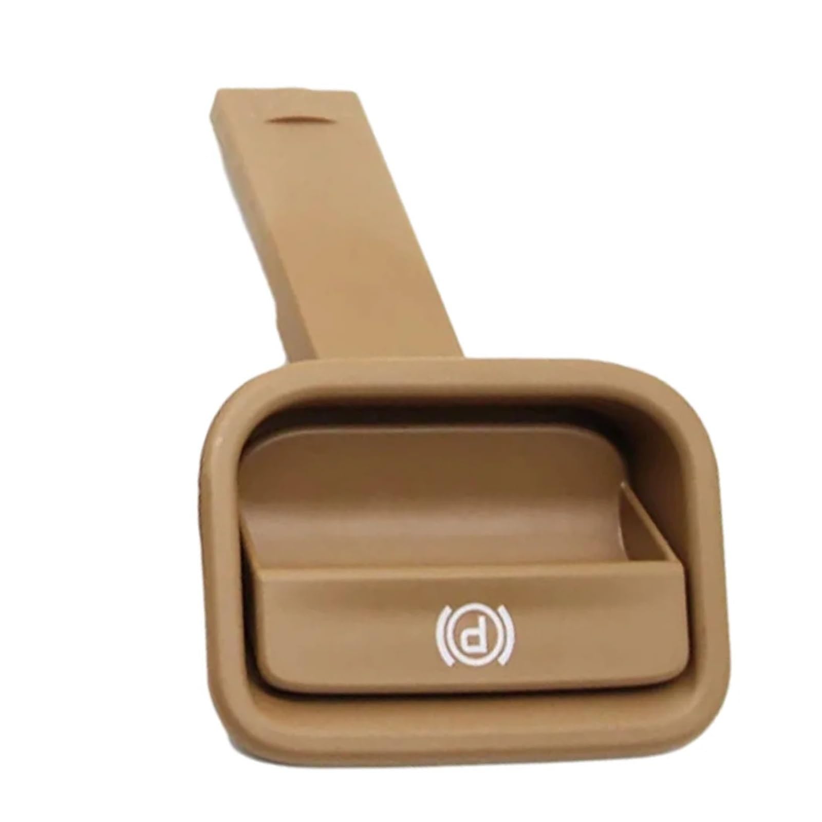 OLAQWENB Car Handbrake Levers Fit for Porsche Cayenne 9PA 955 957 2003-2009 Handbrake Parking Brake Lever Car Hand Handle(Beige)