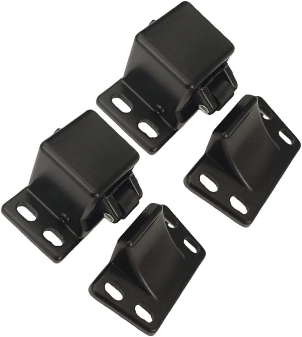 Mikikit Aluminum Alloy Pressure Lock Latch 2pcs for Rv Entry Door Replacement Camper Travel Trailer Lock Accessories