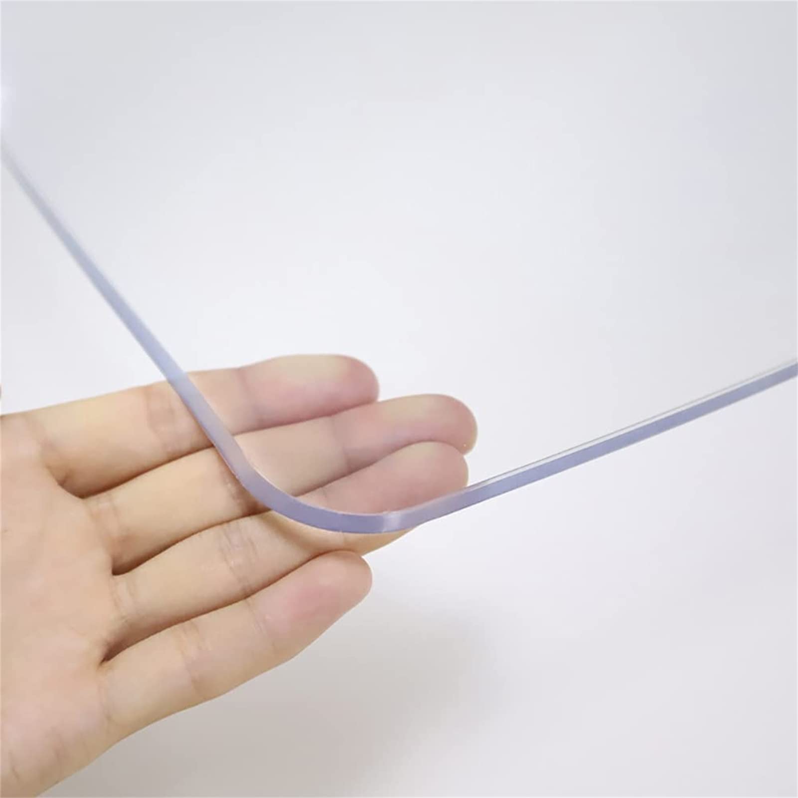 Transparente Schreibtischabdeckung, wasserdicht, Tischdeckenschutz, kratzfest, Esstisch-Schutzhülle, kratzfest, für Tisch, Küchenschrank, Schreibtisch, Rasha-Türen (90 cm)