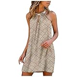 ✿Strandkleid Damen: Dieses Kleid Damen perfekt für Lässige, Zuhause, Strand, Urlaub, Tourismus, Sport, Fitness, Büro, Rockabilly, Hochzeitsgast, Urlaub, im Freien, Party oder Alltag. Es ist auch das beste Geburtstagsgeschenk oder Festivalchenk für Familie, Beste Freunde, Freundin, Teenager Mädchen, Mutter. Nnser Produktgröße ist sehr individuell. Bitte beziehen Sie sich auf das letzte Bild des Produkts, um die Größe auszuwählen.