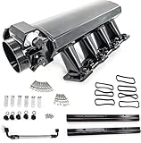 DIMAIER Intake Manifold 102mm Throttle Body with Throttle Position Sensors TPS IAC and Fuel Rails...