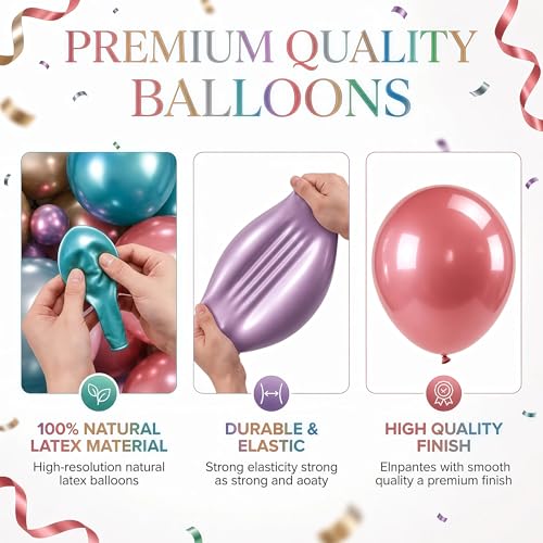 Image of Metallic Balloon Tower Kit for Floor Set of 2 Base&Pole Decor for Shower Party