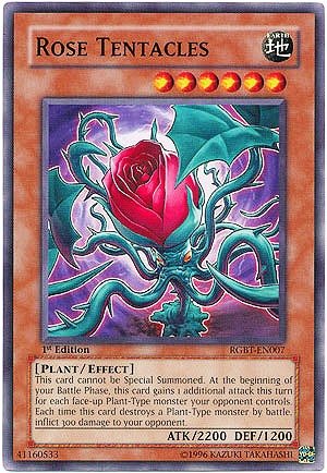 Yu-Gi-Oh! - Rose Tentacles (RGBT-EN007) - Raging Battle - 1st Edition
