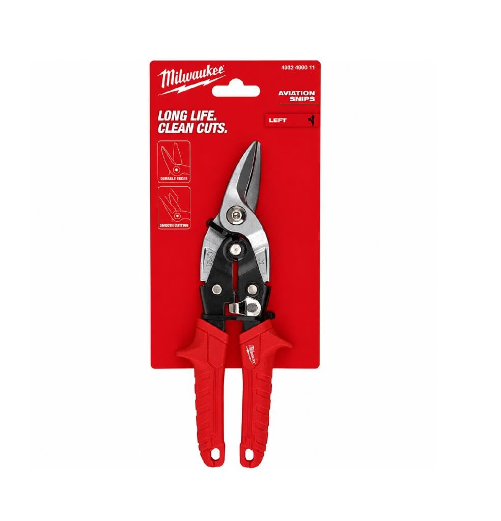 Milwaukee 4932499011 Left Cut Aviation Snips