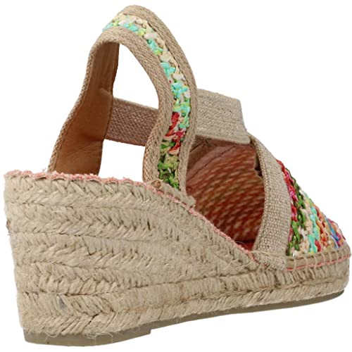 Toni Pons Women's Raffia Espadrille - Terra - Multicolor, 5 UK - 38 EU - Image 3
