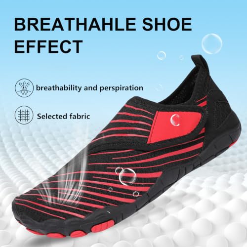 Image of Voyabarefoot Shoes for Women Men 2026 Upgrade Wide Toe Box Barefoot Hiking Sandals,Non-Slip Adjustable Water Shoes for Beach Walking Travel, Comfortable Slip On Walking Shoes