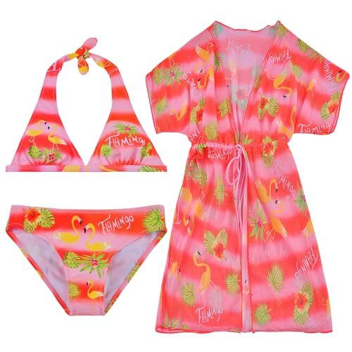 Bébé Filles Maillots De Bain Cover-up Été Léopard Pompon Plage Robe Maillots De Bain Bikini Bleu Fleur 2 3 Ans Bébé Filles Maillots De Bain Cover-up Été Léopard Pompon Plage Robe Maillots De Bain Bikini Bleu Fleur 2 3 Ans