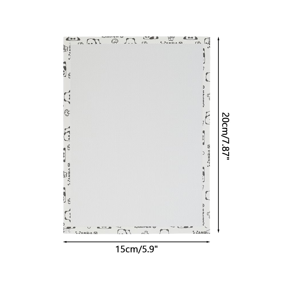 Fuse Bead carta da stiro, 10 panni antiaderenti riutilizzabili resistenti al calore per perline fai da te (20 x 15 cm)