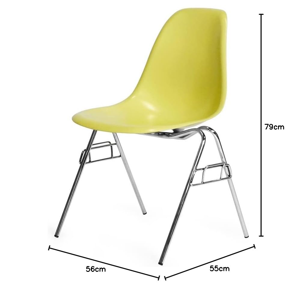 Amazon.co.jp: E-comfort DSS スタッキング シェルチェア チャールズ