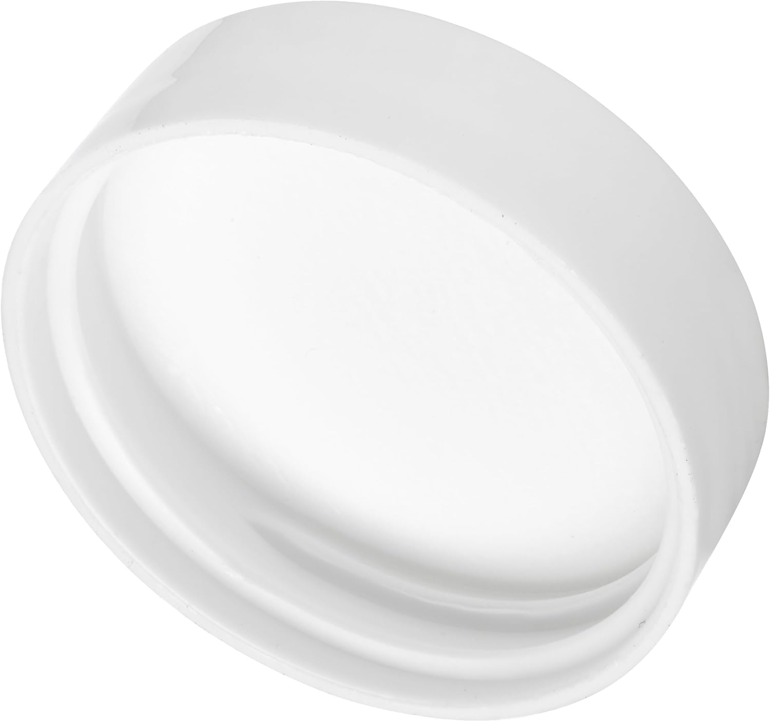 Plastic Smooth Natural Lid With a Foam Liner for Jar (24 Pack) (Neck Size 89-400)