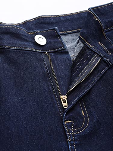 Image of Hubberholme Men's Stretchable Slim Fit Jeans - Casual Cotton Jeans for Men