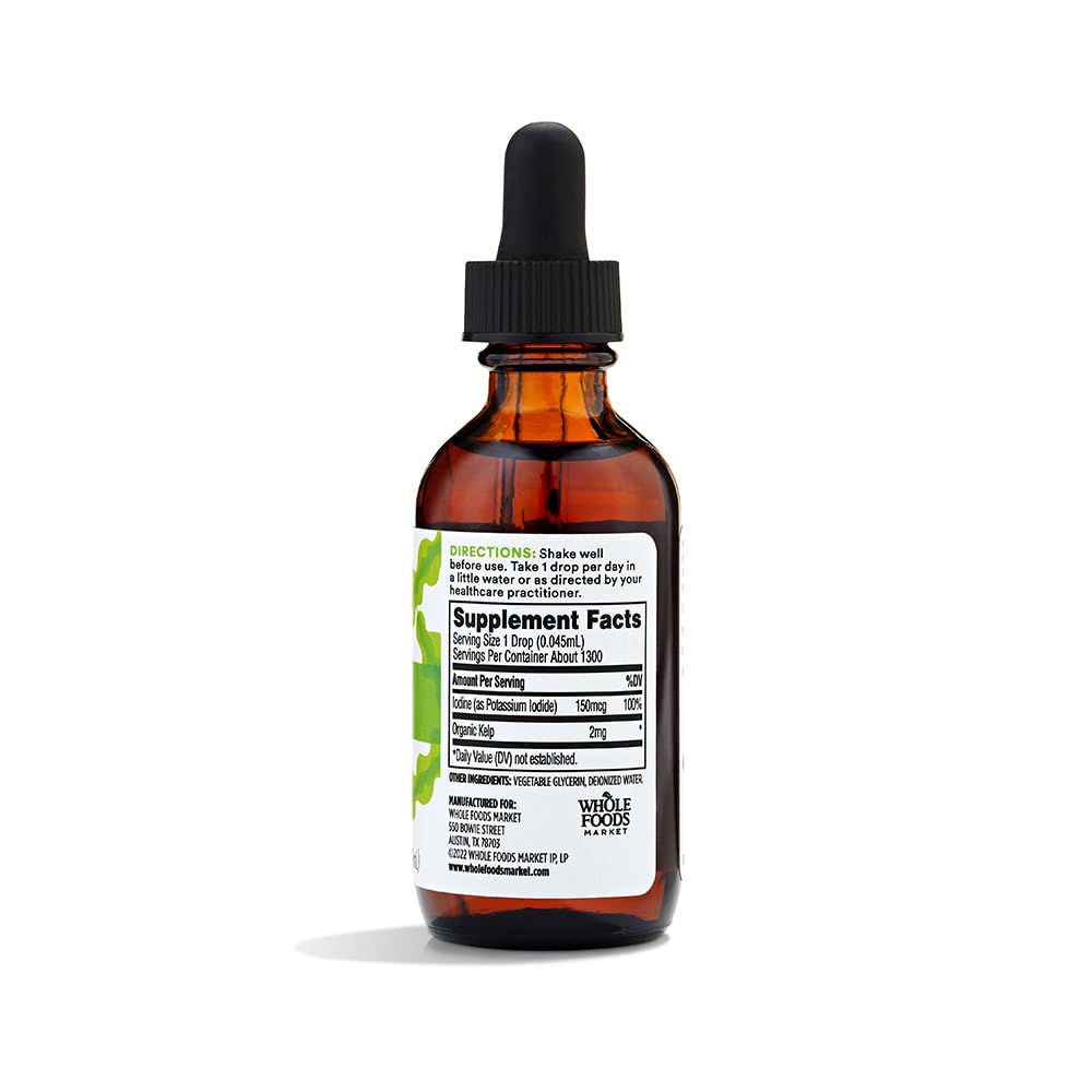 MINERAL IODINE DRINK 2L原液 ミネラル コロイドヨード水 Amazon.com : 365 by Whole Foods Market, Liquid Iodine with Kelp, 2