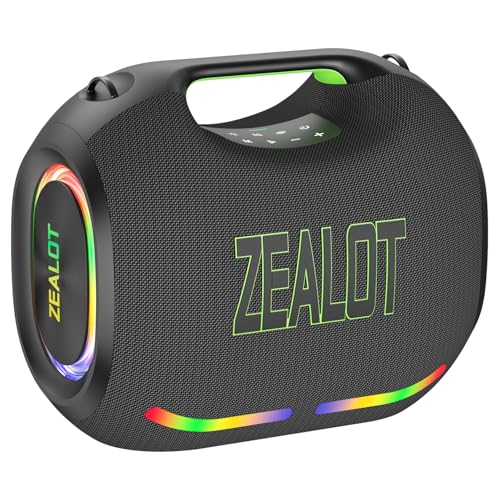 Image of 250W RMS /300W(Peak) Bluetooth Speaker, Portable Wireless Speaker with Loud Sound and Deep Bass, Multi-device Pairing, IPX6 Waterproof, 5.3 BT, 40H Long Playtime for Party, Outdoor, Home (Black)