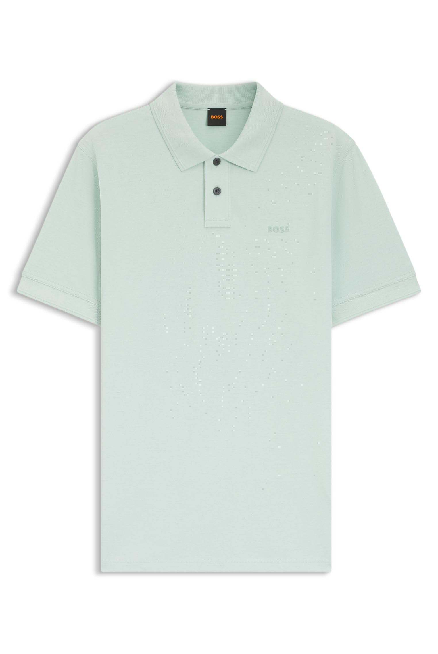BOSS Mens Prime Cotton-piqué Polo Shirt with Logo Detail