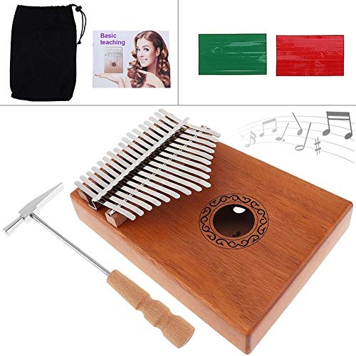 CHENTAOMAYAN 17 Key Kalimba Professionele Single Board Mahonie Duim Piano Mbira Mini Toetsenbord Instrument met Complete… - Image 3