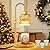 Candle Warmer Lamp Dimmable with Timer and 3 Bulbs, Adjustable Height & Brightness, Electric Candle Wax Warmer for Jar Candles, House Warming Gifts New Home Decor (Amber)