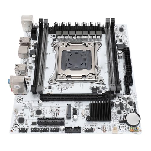 Scheda Madre DDR3 PC con Interfaccia NVME M.2 Slot PCIe 3.0X16 Facile da Installare Alimentatore Ampia Applicazione per Slot LGA 2011 con Supporto LAN