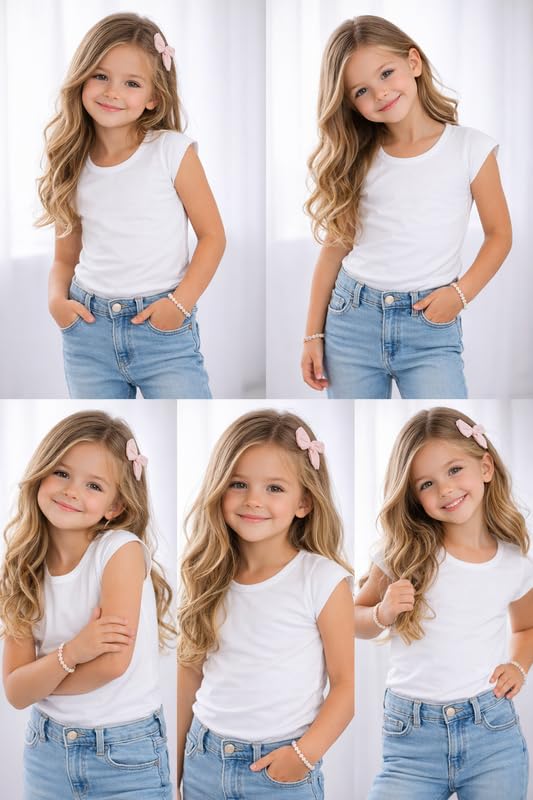 FUN FASHION Girls Cotton Stretchable Top | Round Neck | Cap Sleeves | Solid Plain | Soft Stretch (208 White 12-24 Months) 1