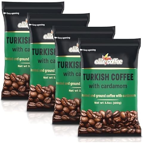 Elite Turkish Coffee with Cardamom Spice Cover