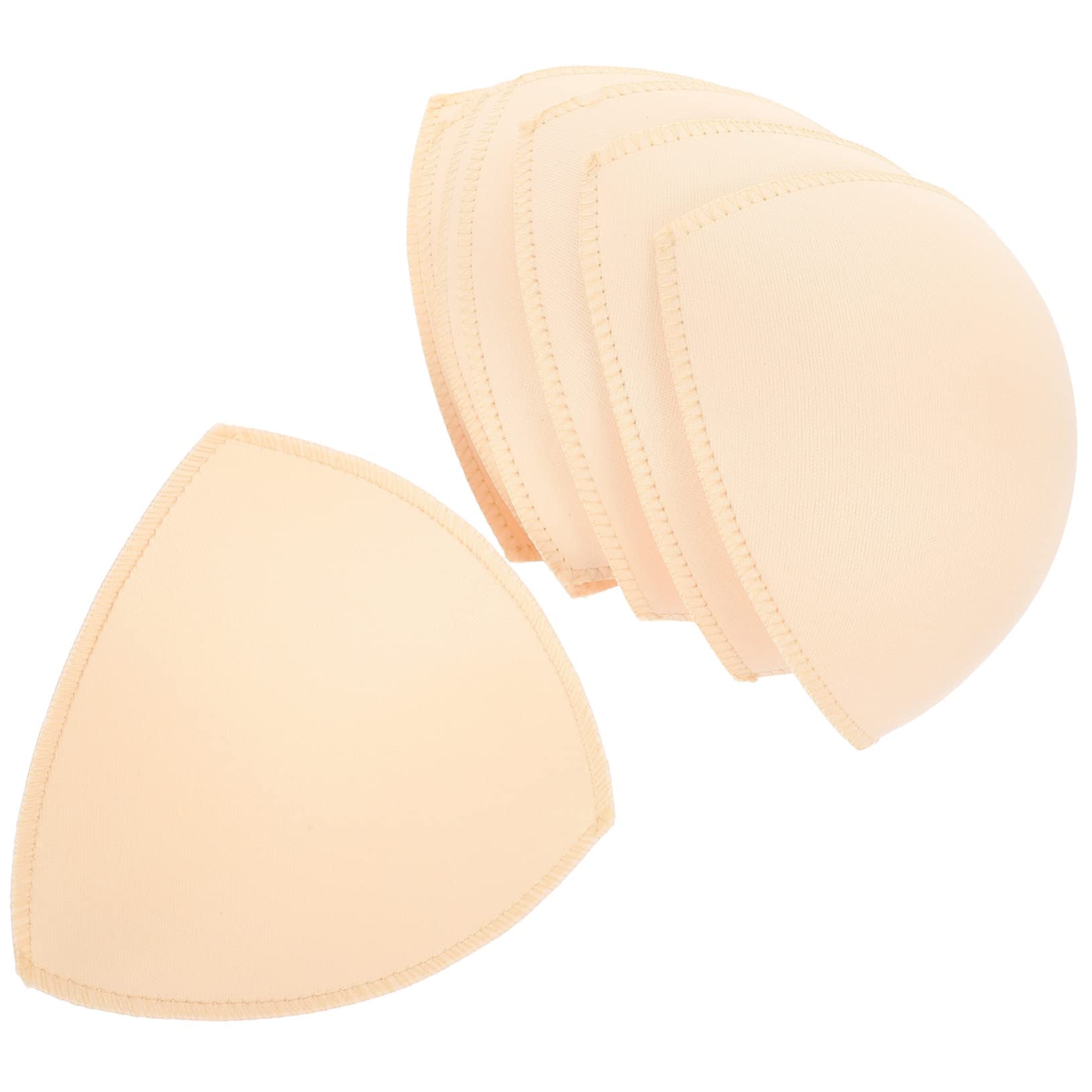 TOYANDONA 20 Pares Inserto De Almohadilla De Pecho Triangular Accesorios Sujetador Almohadillas Para Sujetador Deportivo Almohadilla De Copa De Sujetador Traje De Baño Esponja Perder Yoga