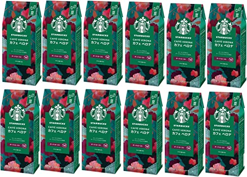 ネスレ スターバックスコーヒー カフェベロナ 豆 220g×12袋【セット買い】 レギュラー(豆)