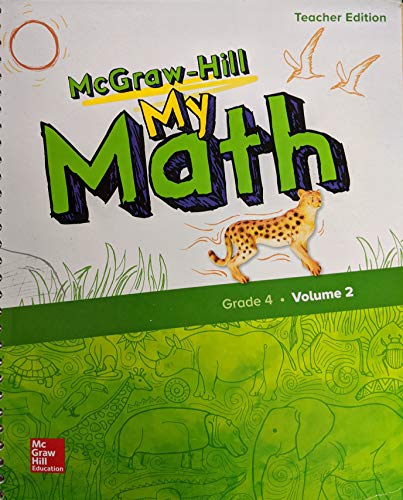 McGraw-Hill My Math, Grade 4, Teacher Edition, ... 0079057764 Book Cover