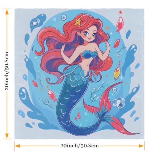 Servilletas de Tela Pretty Mermaid Set x6 50.5x50.5 cm miniatura 2