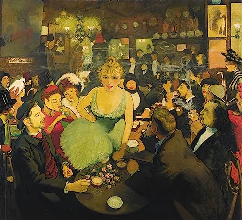 Affiche Toile Aristide Bruants par Louis Anquetin, impression d'art reproduction de 60x90cm